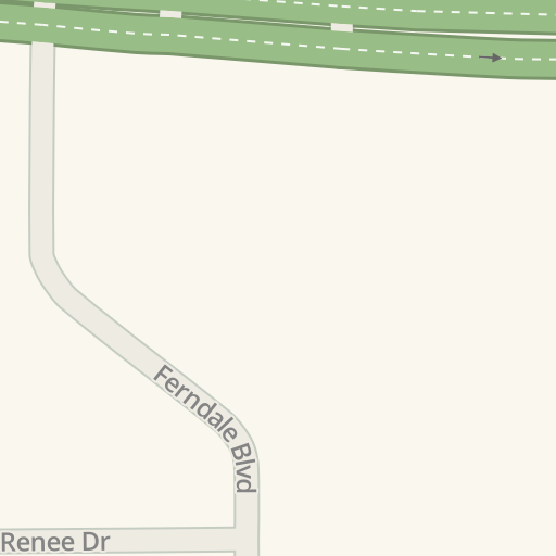 Driving directions to Bellevue Road Animal Hospital, 1055 Bellevue Rd,  Haughton - Waze