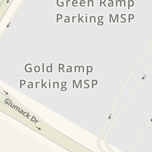 Directions To Msp Terminal 1 Driving Directions To Msp Terminal 1 - Arrivals, 4300 Glumack Dr, St. Paul  - Waze