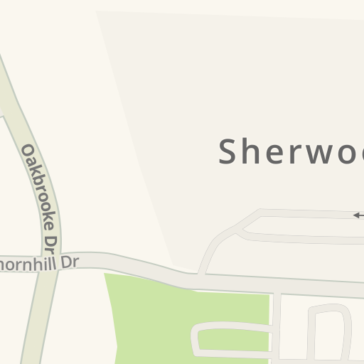 Driving directions to Bill Harmon Recreation / Sherwood Parks