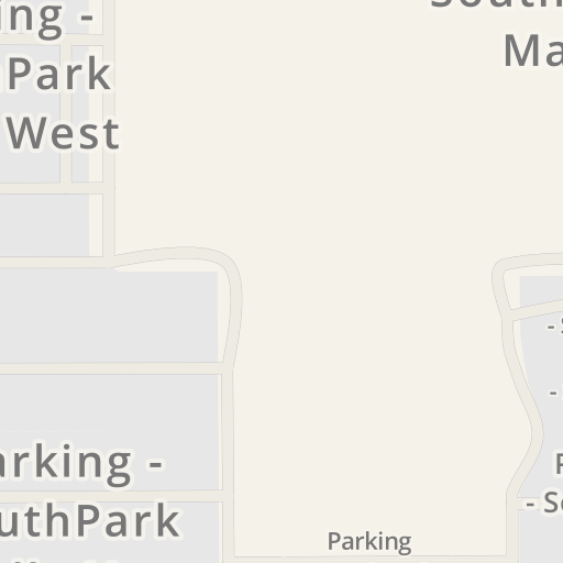 Driving directions to SouthPark Mall, 500 Southpark Ctr