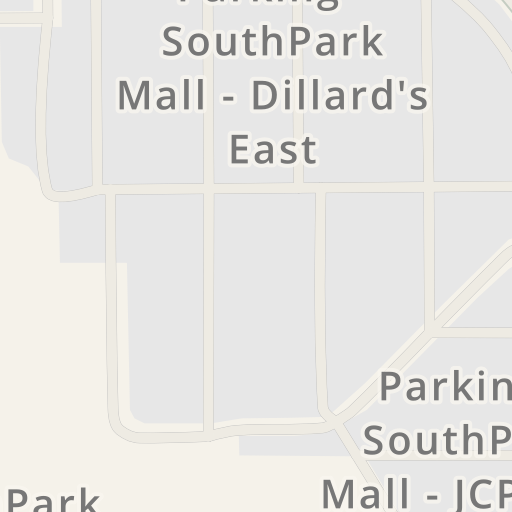 Driving directions to SouthPark Mall, 4500 South Park Mall SE