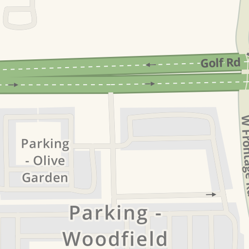 Driving directions to City Works (Woodfield Mall - Schaumburg