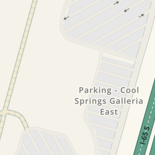 Coolsprings Galleria Mall Directory Map - 'You Are Here' Maps on