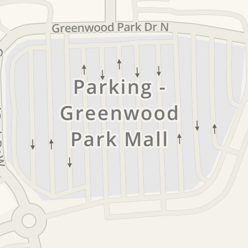 Mall Map of Greenwood Park Mall, a Simon Mall - Greenwood, IN