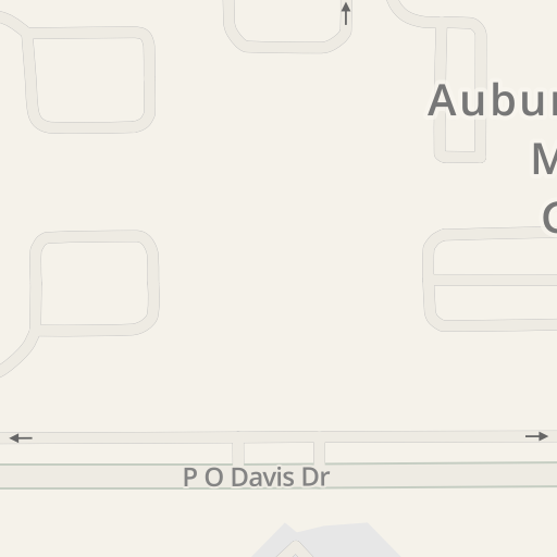 Driving directions to Burton Hall AU 305 W Samford Ave Auburn