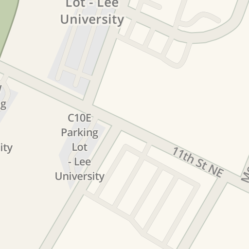 Driving directions to Lee University Bookstore, 120 11th St NE, Cleveland -  Waze