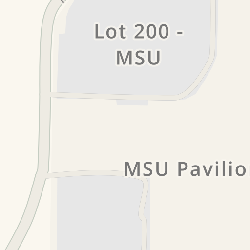 Directions To Msu Pavilion Driving Directions To Msu Pavilion, 4301 Farm Ln, Lansing - Waze