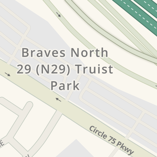 Driving directions to Braves East 41 (E41) Truist Park, 180 Interstate  North Pkwy, Atlanta - Waze
