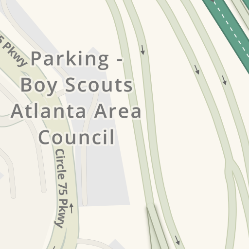 Driving directions to Braves East 47 (E47) Truist Park Parking, 1000  Parkwood Cir SE, Atlanta - Waze