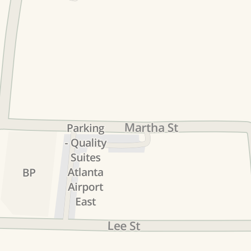 Напътствия до Parking - Quality Suites Atlanta Airport East, Lee St, 357,  Forest Park - Waze