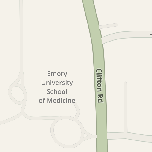 Driving Directions To Emory Clinic - Building B, 1365 Clifton Rd ...