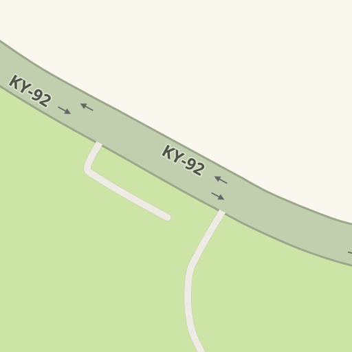 Driving directions to The Bourbon Barn, 640 KY-92