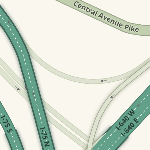 Driving directions to Interstate 75, I-75 - Waze