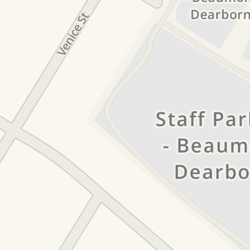 Driving directions to Beaumont Hospital Dearborn 18101 Oakwood