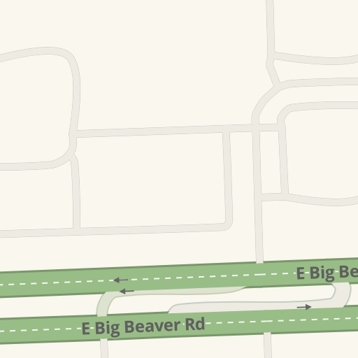 Driving directions to Beaumont Urgent Care 2078 E Big Beaver Rd