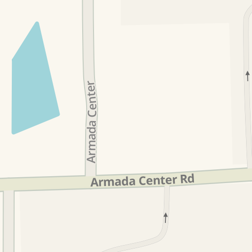 Driving directions to Armada High School 23655 Armada Center Rd