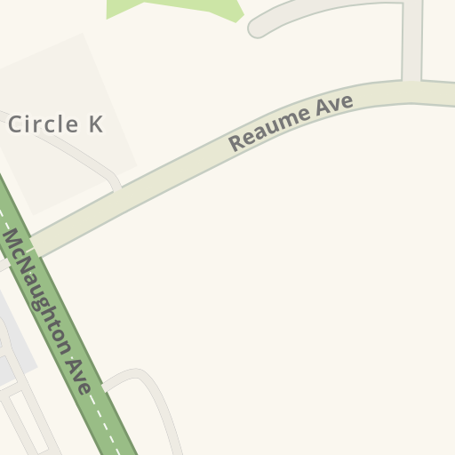 Directions To Circle K Driving Directions To Circle K Gas, 55 Mcnaughton Ave, Chatham-Kent - Waze