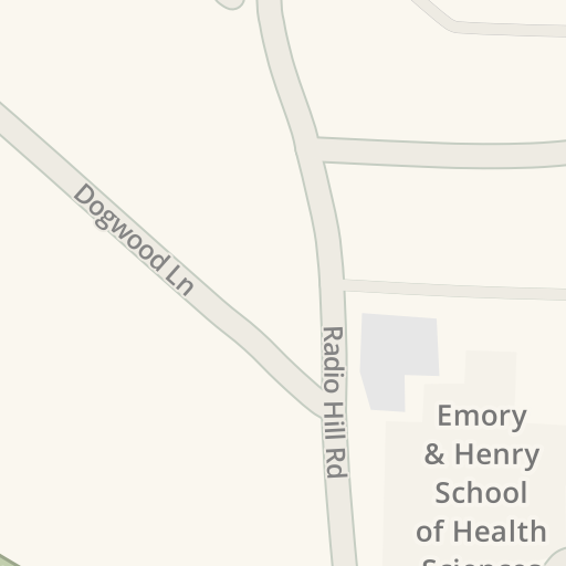 Directions To Emory And Henry College Driving Directions To Emory & Henry College School Of Health Sciences, 565  Radio Hill Rd, Marion - Waze