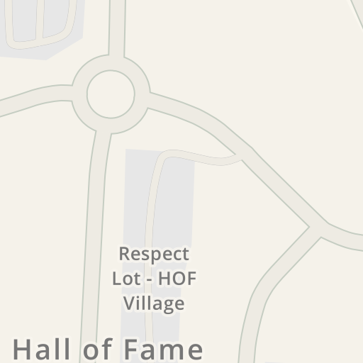 Driving directions to Pro Football Hall of Fame, 2121 George Halas