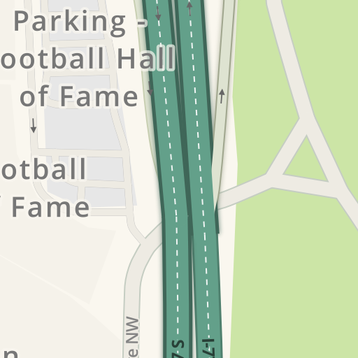 Midway Map  Pro Football Hall of Fame