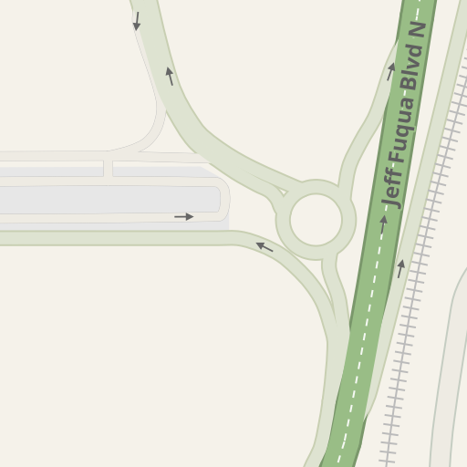 Driving directions to MCO North Cell Phone Waiting Lot, 1 Jeff Fuqua