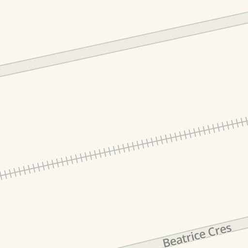 Driving directions to 1019 Beatrice Crescent 1019 Beatrice