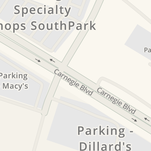 SouthPark, 4400 Sharon Rd, Charlotte, NC, Clothing Retail - MapQuest
