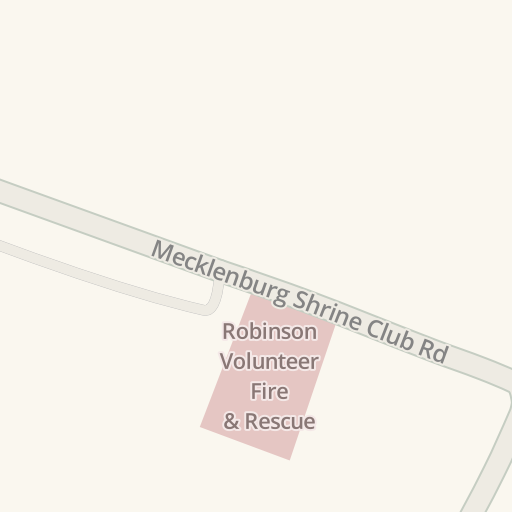 Напътствия до Robinson Volunteer Fire & Rescue, Mecklenburg Shrine Club Rd,  5304, Charlotte - Waze