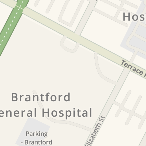 Directions To Brantford Ontario Driving Directions To Brantford General Hospital, 200 Terrace Hill St, 200,  Brantford - Waze