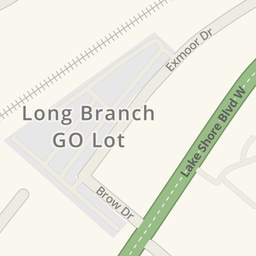 Driving directions to Long Branch GO Station, 20 Brow Dr, Toronto - Waze