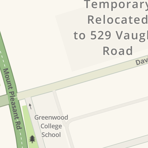 Driving directions to Madison Beauty Studio, 560 Mt Pleasant Rd, Toronto -  Waze