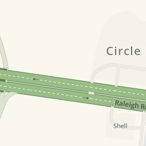 Driving directions to Circle K 4940 Raleigh Rd Pkwy W Wilson Waze