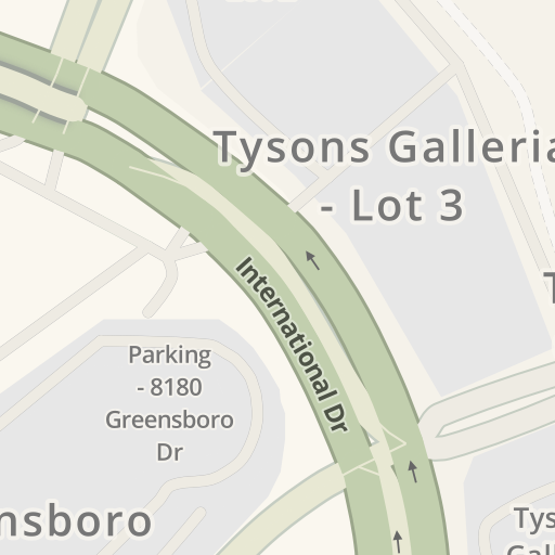 Driving directions to Tysons Galleria - Lot 5, 1701-1723 Galleria at Tysons  II, Tysons Corner - Waze