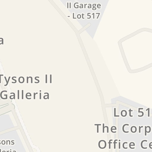 Driving directions to Tysons Galleria - Lot 5, 1701-1723 Galleria at Tysons  II, Tysons Corner - Waze