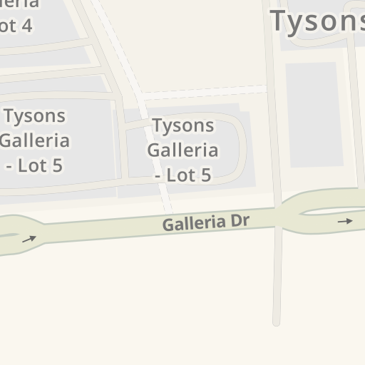 Driving directions to Tysons Galleria - Lot 4, 1805 International Dr, Tysons  Corner - Waze