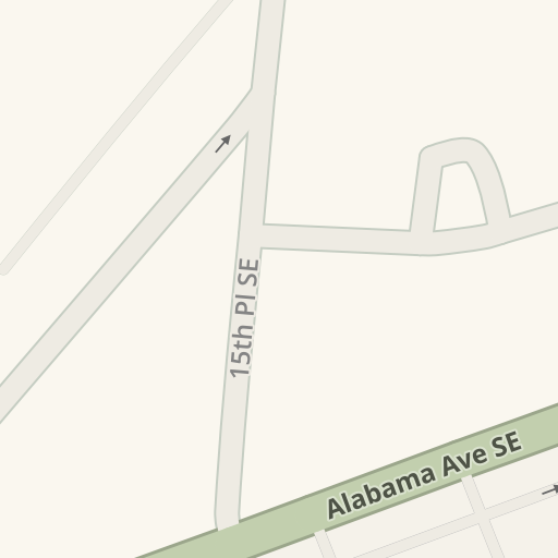 Driving directions to 1535 Alabama Ave 