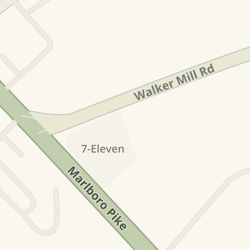 Driving directions to Lucky Market, 5240 Marlboro Pike