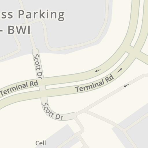 what is bwi cell phone lot