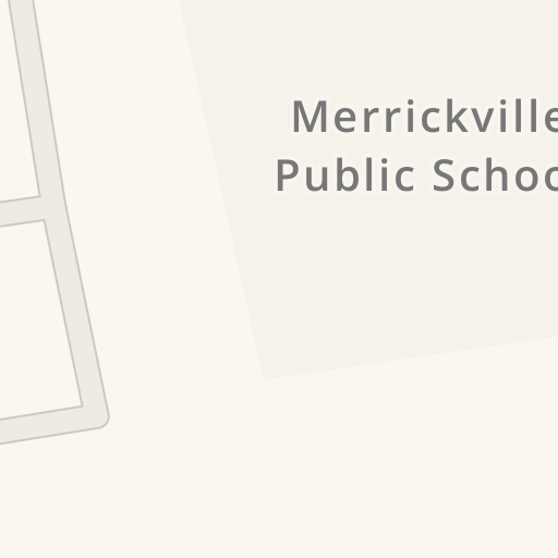 Driving directions to Merrickville Public School 306 Drummond St