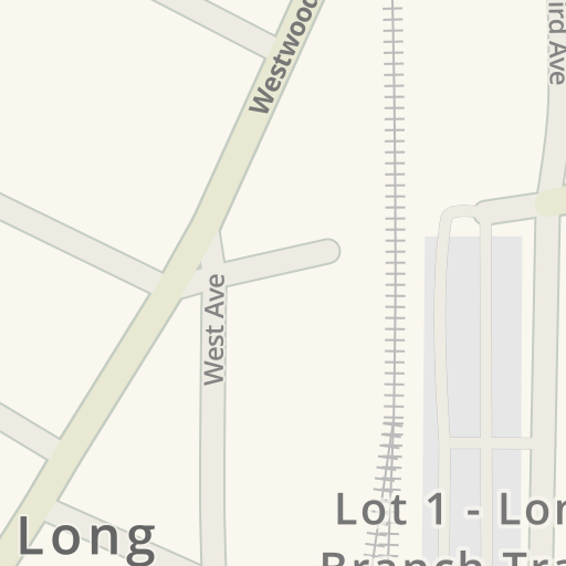 Driving directions to Long Branch NJ Transit Train Station, 224 3rd Ave, Long  Branch - Waze