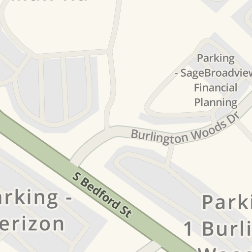 Driving directions to Burlington Woods Office park, 1 Burlington Woods Dr,  Burlington - Waze