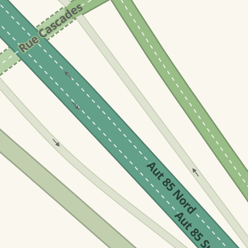 Driving directions to Cascades Emballage carton caisse Cabano